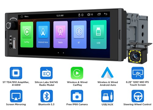 Autoradio eonon x3u - eonon, 6,28"