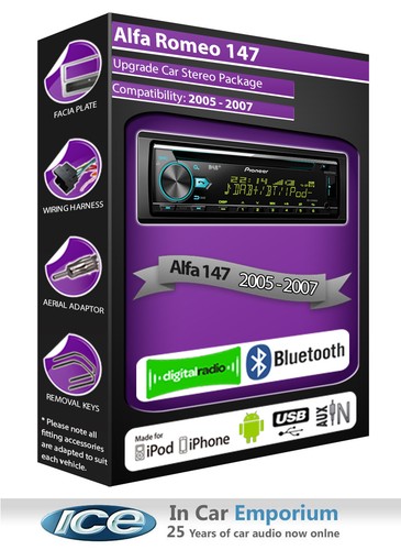 Alfa romeo 147 radio - radio, dab