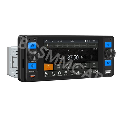 Autoradio singolo 1din - singolo, 5in